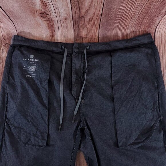 Mack Weldon Mens Size XXL Gray Blue Sunday Lounge Pants Jogger Drawstring - Picture 10 of 14